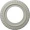 Ekena Millwork Claremont Ceiling Medallion (Fits Canopies up to 7"), 10 5/8"OD x 5 3/4"ID x 1/2"P, Pot of Cream CM10CLPCF - alternate 1